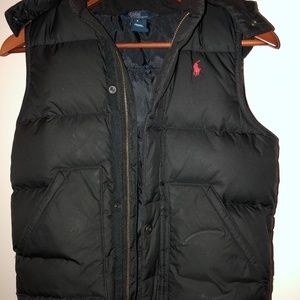 Boys Polo by Ralph Lauren Puffer Vest with Hood